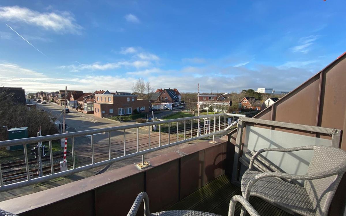 Haus Sonneneck - Ferienwohnung 3 Borkum Esterno foto